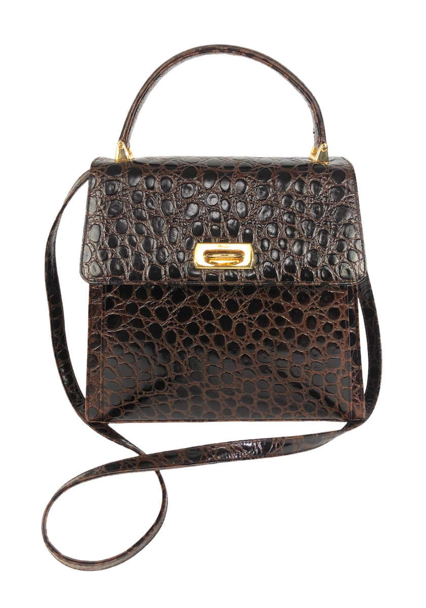 Delvaux Vintage Brown Lizard Bag For Sale at 1stDibs  vintage delvaux bag, delvaux  bag vintage, vintage delvaux handbags