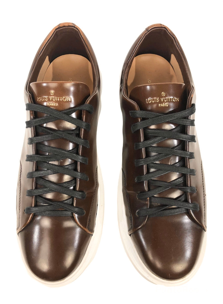 Louis Vuitton Beverly Hills Brown Sneaker Sz 5 1/2 US 6 1/2