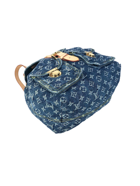 Sac A Dos GM Monogram Denim Backpack