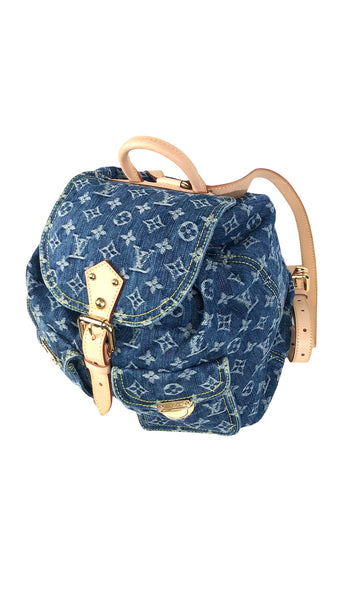 Sac A Dos GM Monogram Denim Backpack