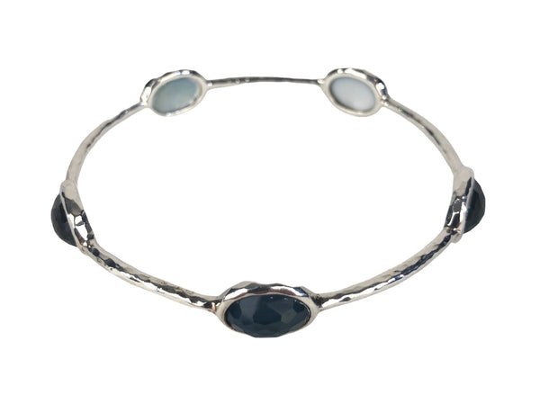 Wonderland 5-Station Bangle Bracelet | Size (2) 7.75 Inches