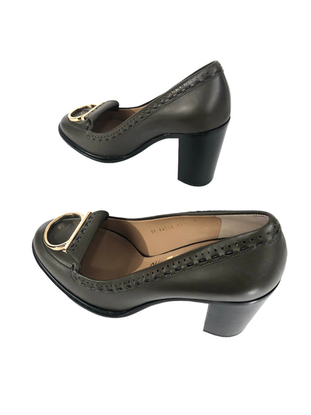 Olive Gancio Pumps | Size 9B