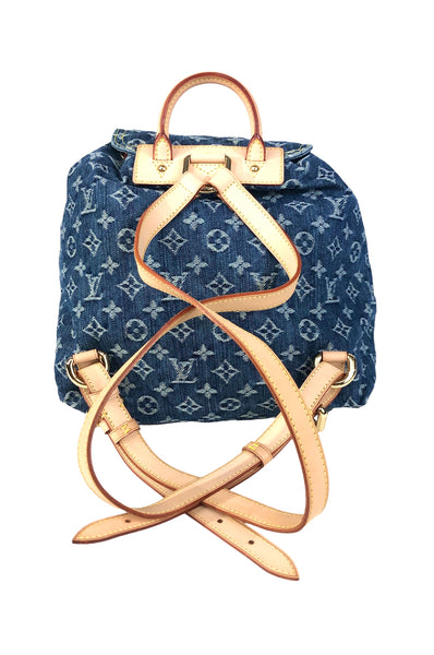 Sac A Dos GM Monogram Denim Backpack