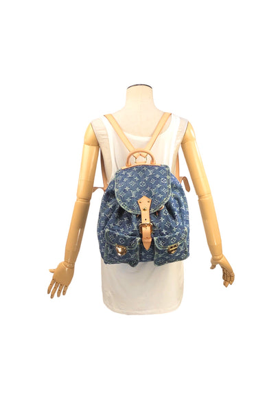 Sac A Dos GM Monogram Denim Backpack