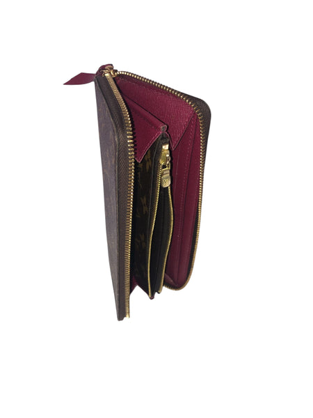 Monogram Zippy Wallet Fuchsia