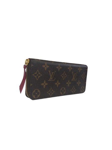 Monogram Zippy Wallet Fuchsia