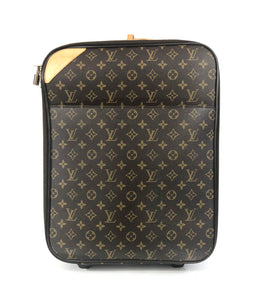 Louis Vuitton Damier Ebene Pegase 55 Rolling Luggage Carry On
