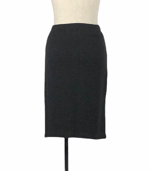 Charcoal Knit Skirt | Size 10