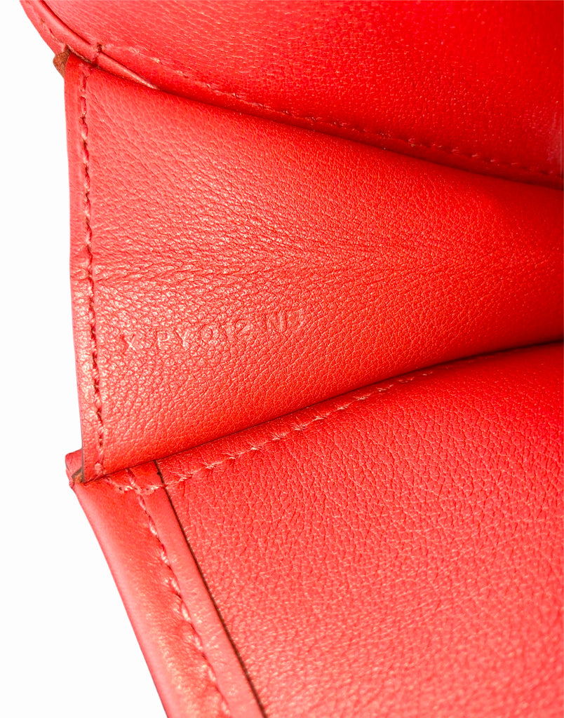 Red Hermes Swift Jige Elan 29 Clutch Bag – Designer Revival