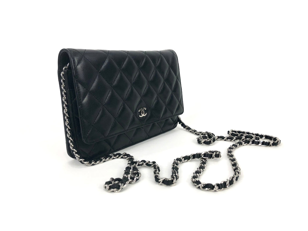 Chanel - Authenticated Wallet on Chain Timeless/Classique Handbag - Leather Black for Women, Never Worn, with Tag