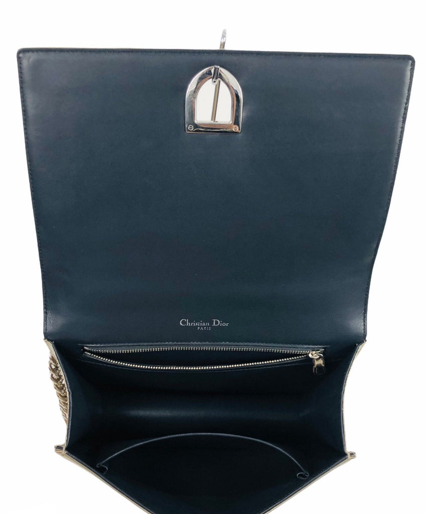 Dior - Medium Diorama Flap Bag Champagne